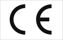 CE mark framed